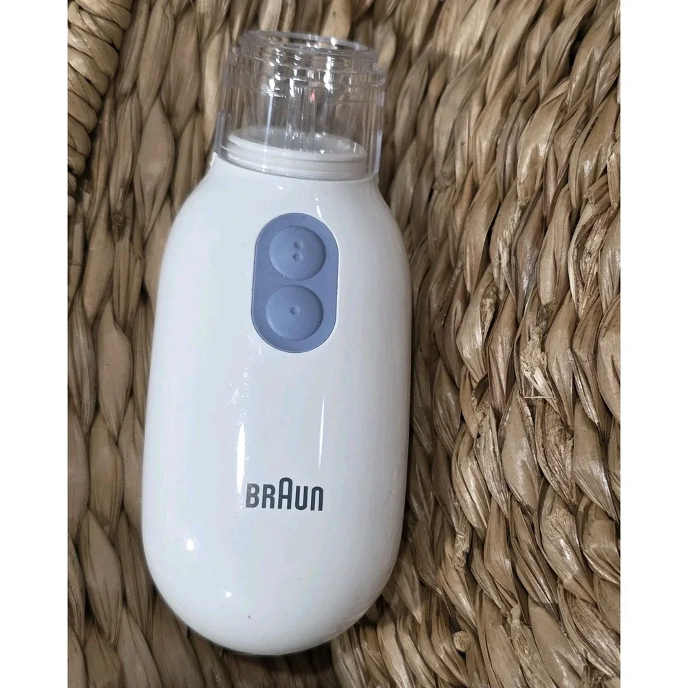 Braun Electric Nasal Aspirator -‎ White Battery Power Needs New Nadal Tip
